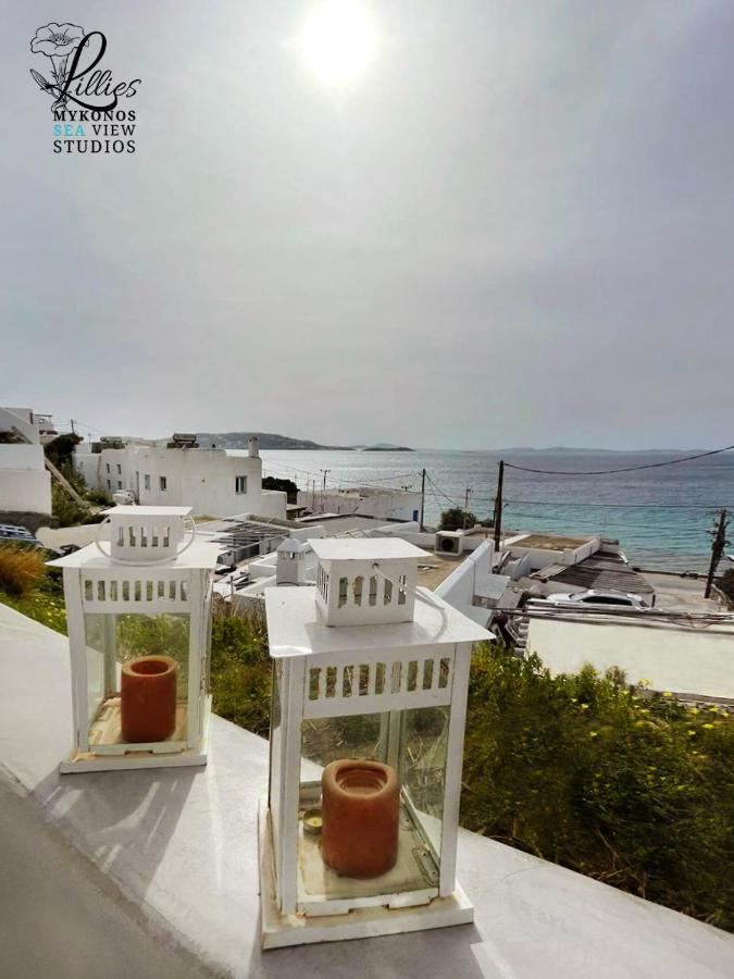 Lillies Mykonos Sea View Studios Tourlos Dış mekan fotoğraf